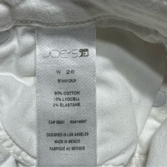 Joe's Jeans Womens 26 Skinny Crop Denim Classic Party Night Out Stretch Vacation - Picture 3 of 5